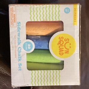 Sun Squad Sidewalk Chalk Set - Multi Color